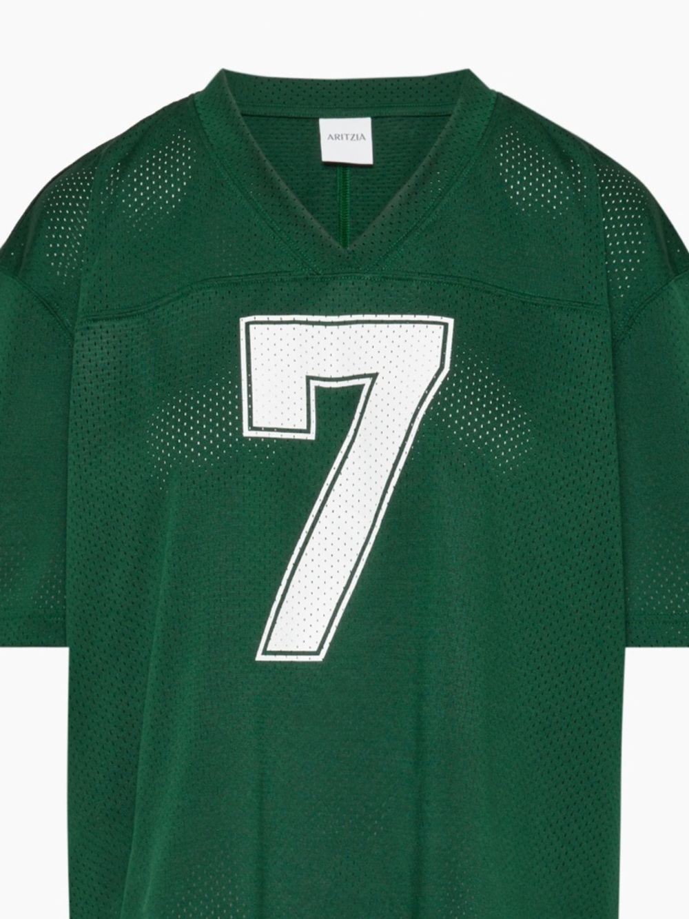 Aritzia Endgame Jersey Scarab Green/White NWT